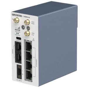 Merlin-4407-T4-S2-LV-PFN Westermo industrieller Router 450 MHz Merlin-4407-T4-S2-LV-PFN Industrieller Router für 450 MHz Frequenzen von Westermo