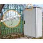 Anwendungsbeispiel der DASH-3 Smart Meter IoT Antenne von Poynting
