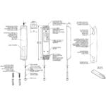 Zeichnung der LPW-868 LoRa/Sigfox Rundstrahlantenne von Panorama Antennas