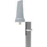 Seitenansicht der montierten OMNI-706 omnidirektionalen 2.4/5 GHz Wi-Fi Antenne von Poynting