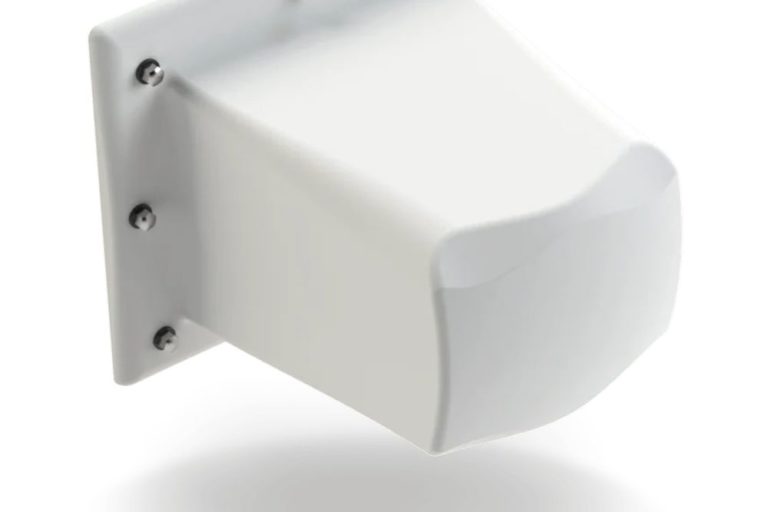 Seitliche Ansicht der WMM[X]9G 24-58-NJ Dual-Band WLAN Richtantenne von Panorama Antennas