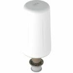 Seitliche Ansicht der LPB-24-58-NJ Low Profile 2.4/5 GHz WLAN Antenne von Panorama Antennas